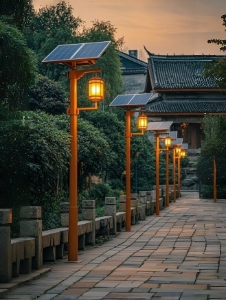 太阳能庭院灯