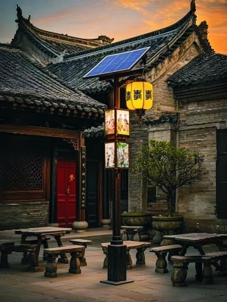 太阳能庭院灯